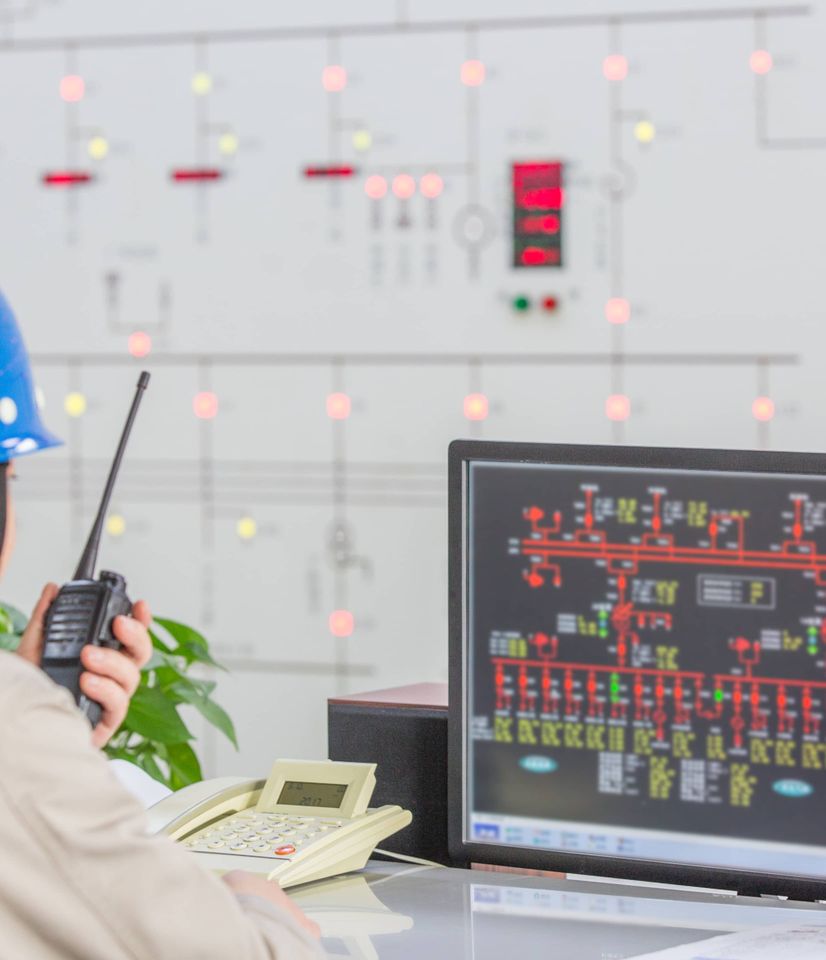 generator and control room setup